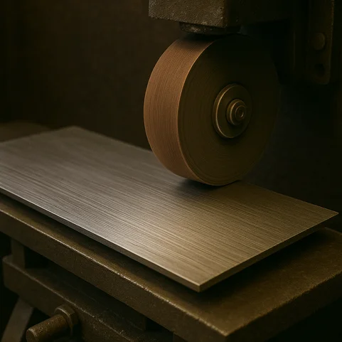 Сатинирование листов